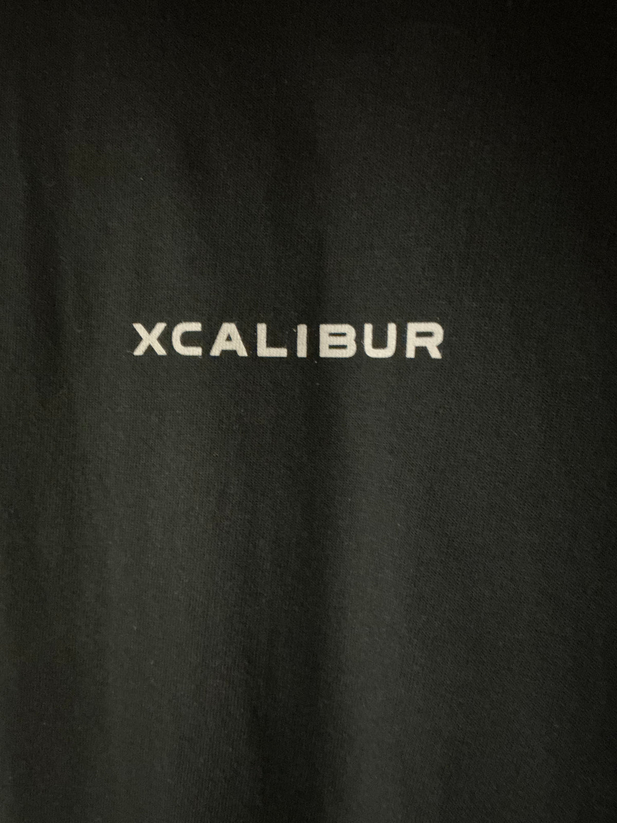 XCALIBUR SIMPLE LOGO Long tee (BLACK)