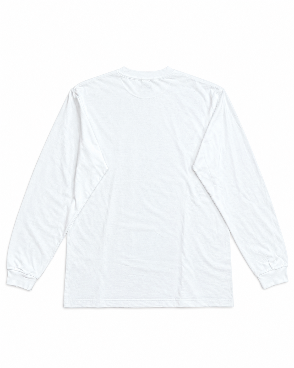 XCALIBUR SIMPLE LOGO Long tee (WHITE)
