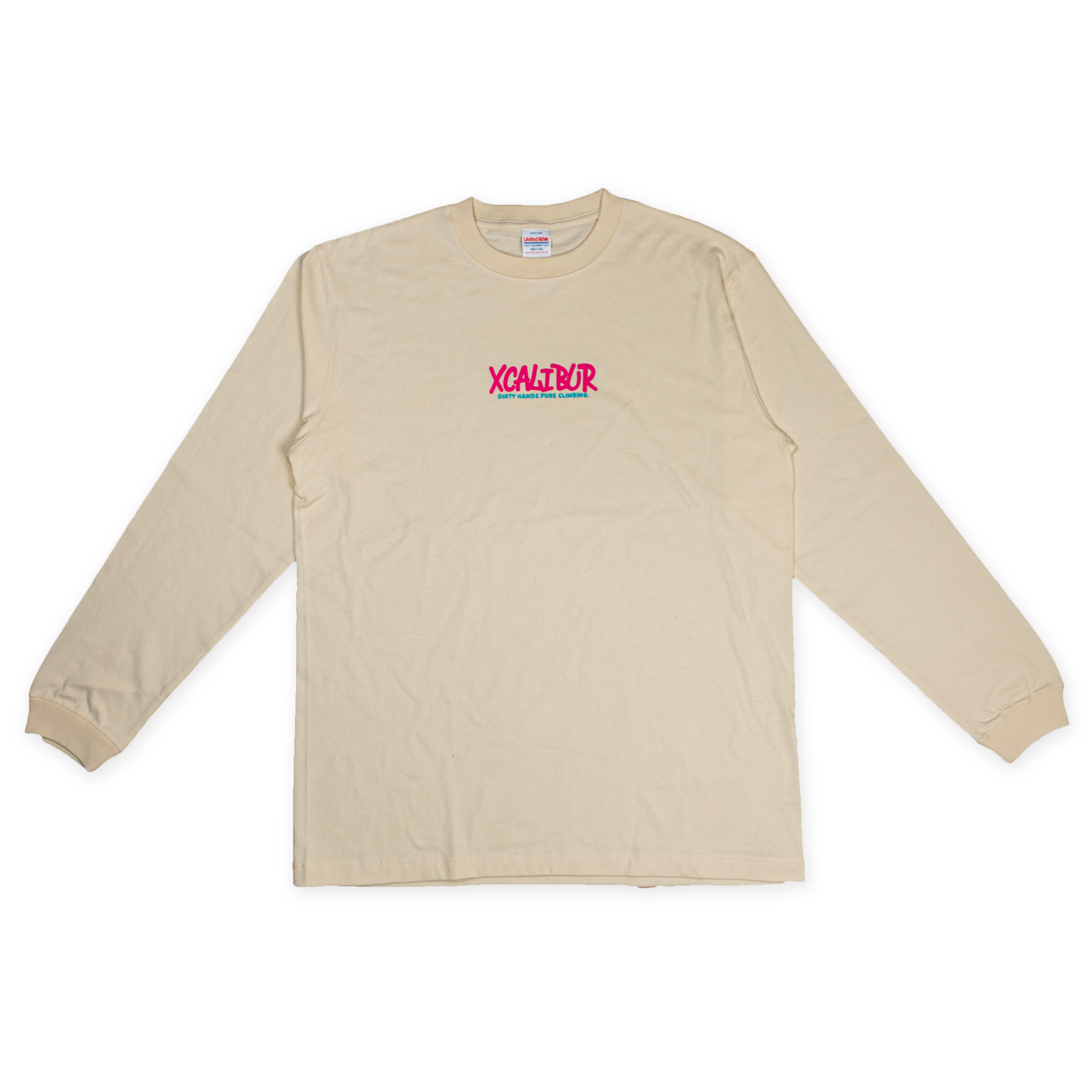 DIrty Hands Pure Climbing Long tee（ナチュラル）