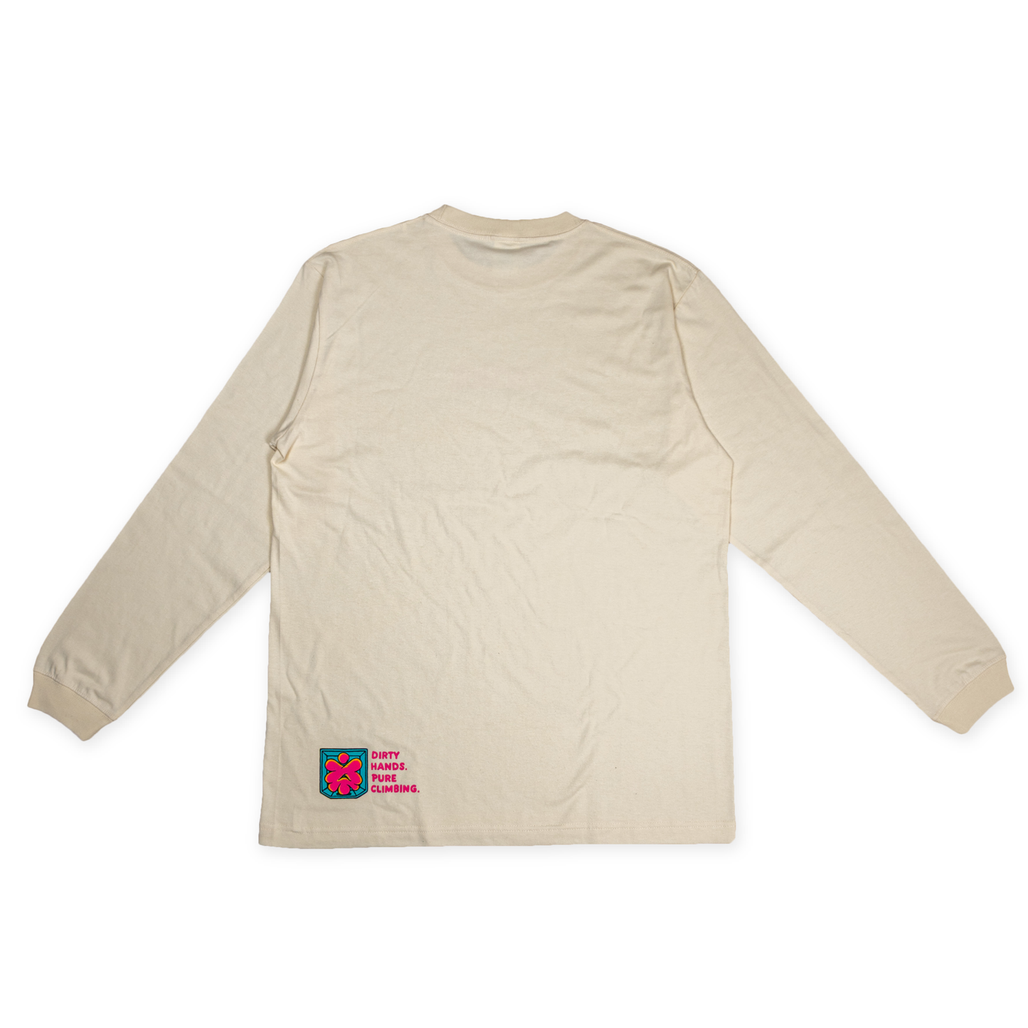 DIrty Hands Pure Climbing Long tee（ナチュラル）