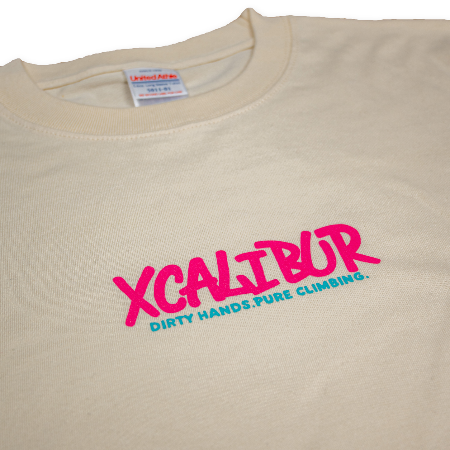 DIrty Hands Pure Climbing Long tee（ナチュラル）