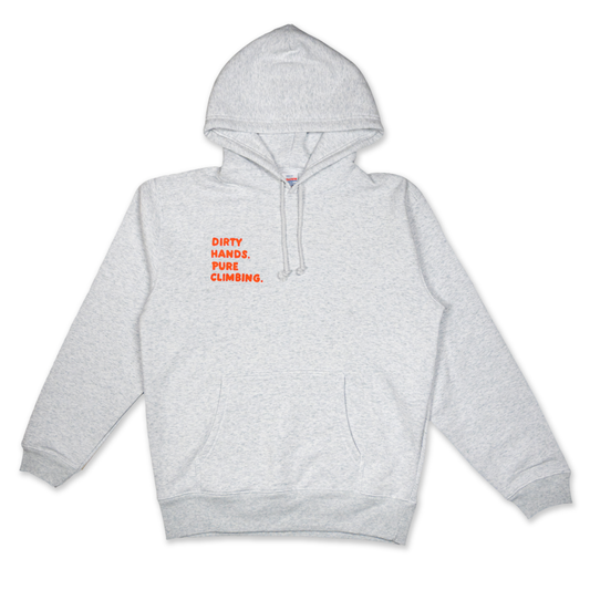 DIrty Hands Pure Climbing Hoodie（アッシュ）