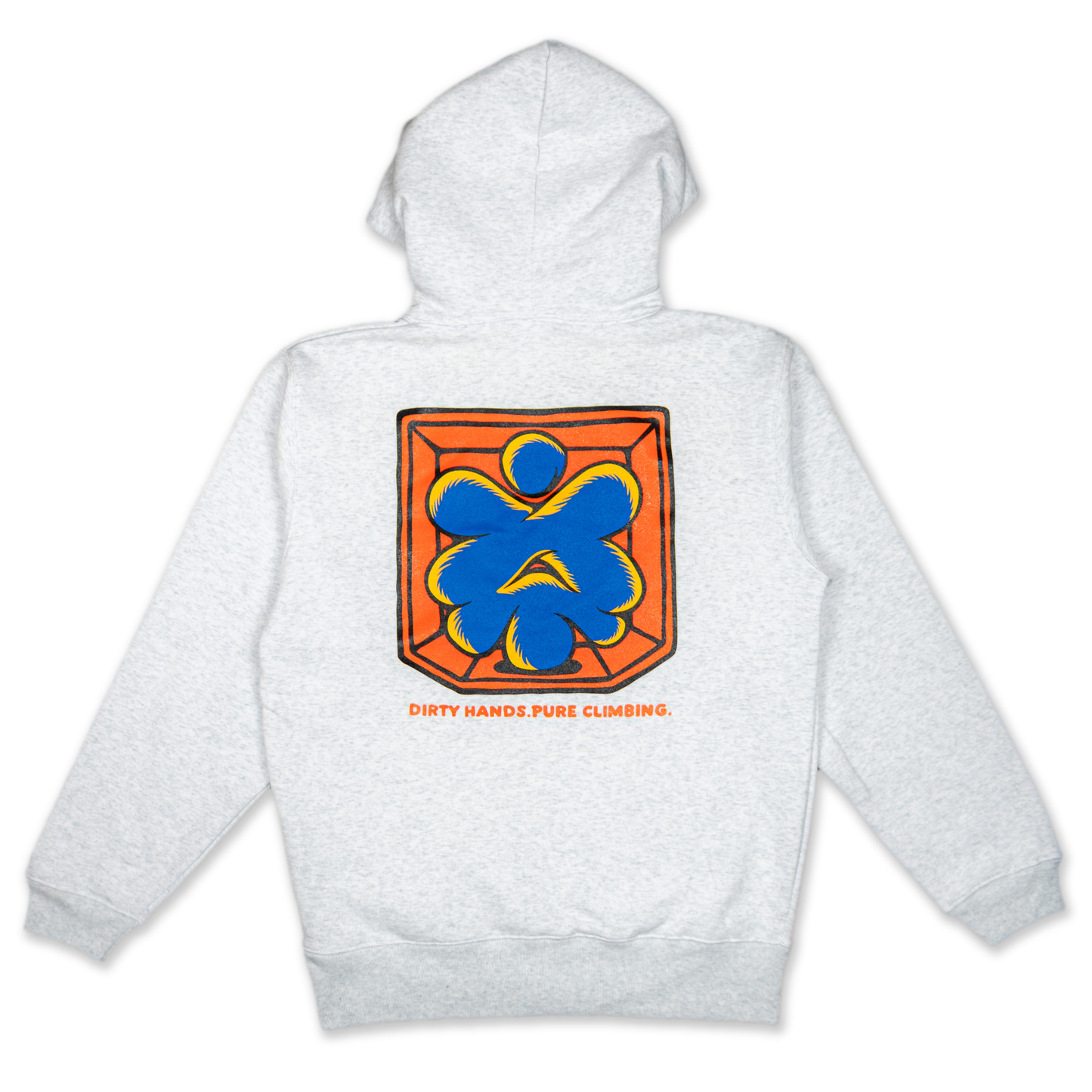 DIrty Hands Pure Climbing Hoodie (Ash)