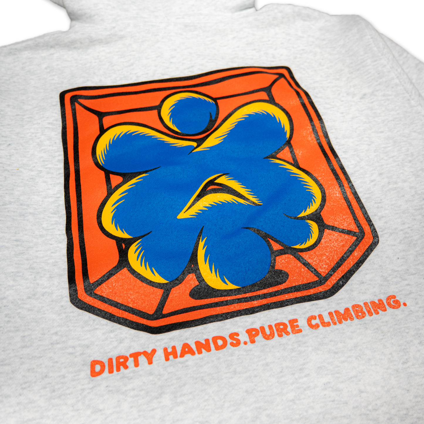 DIrty Hands Pure Climbing Hoodie (Ash)
