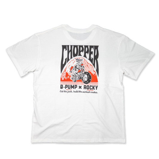 B-PUMP × ROCKY Collaboration Tee(Black × Red)